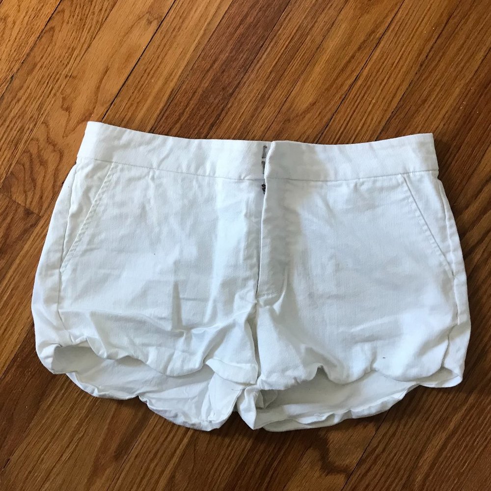 White Shorts